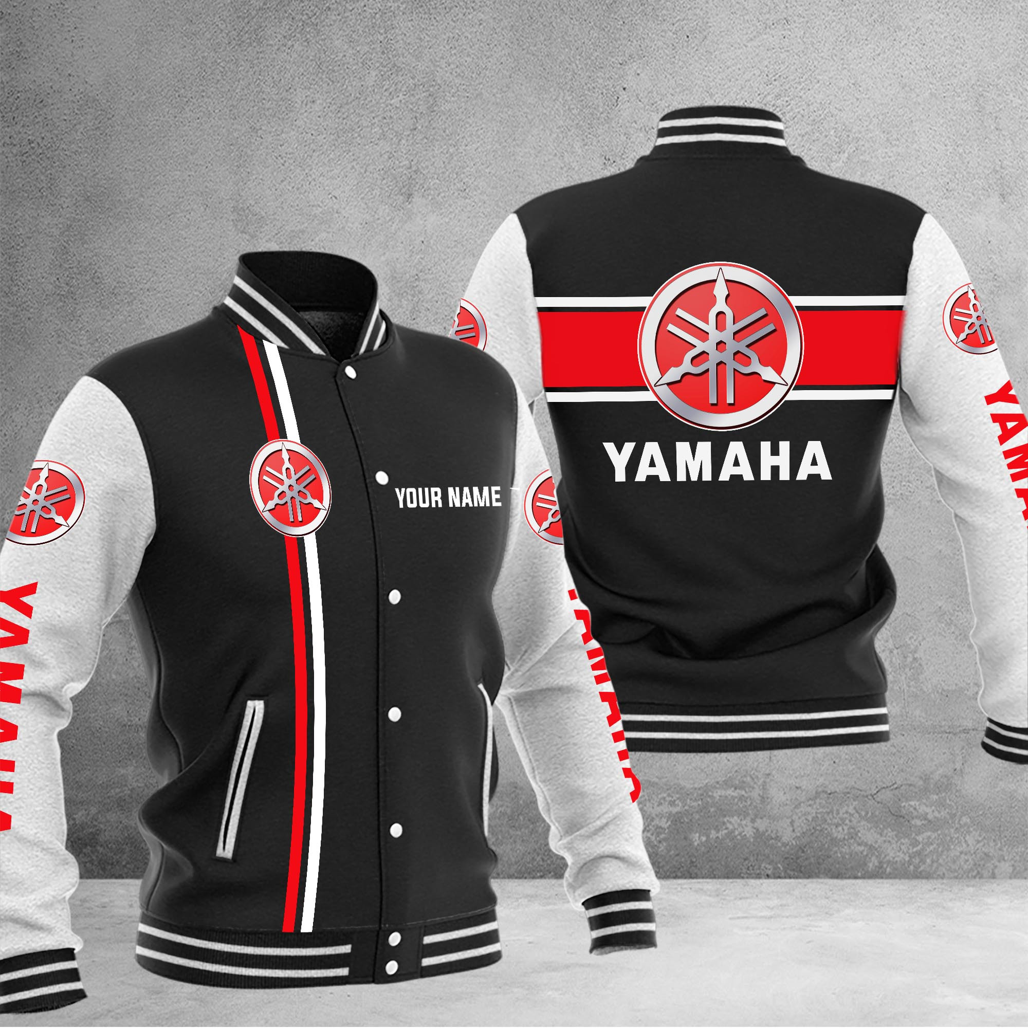 Yamaha Baseball Jacket - Famjoys Yamaha Baseball Jacket - Famjoys