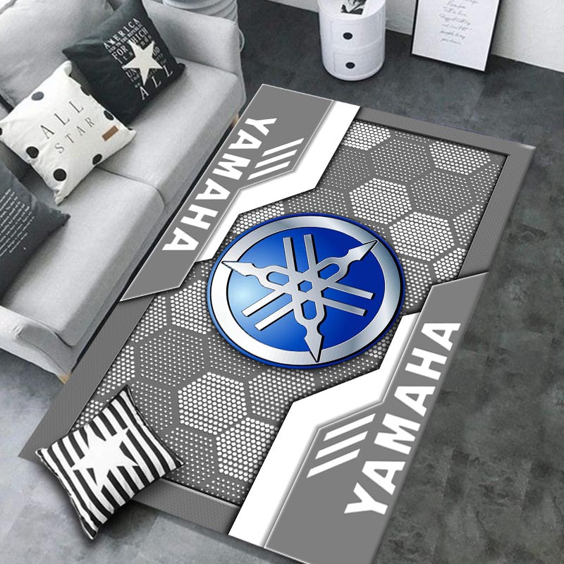 Yamaha Blue Area Rugs 3491 Multicolor - Famjoys Yamaha Blue Area Rugs 3491 Multicolor - Famjoys
