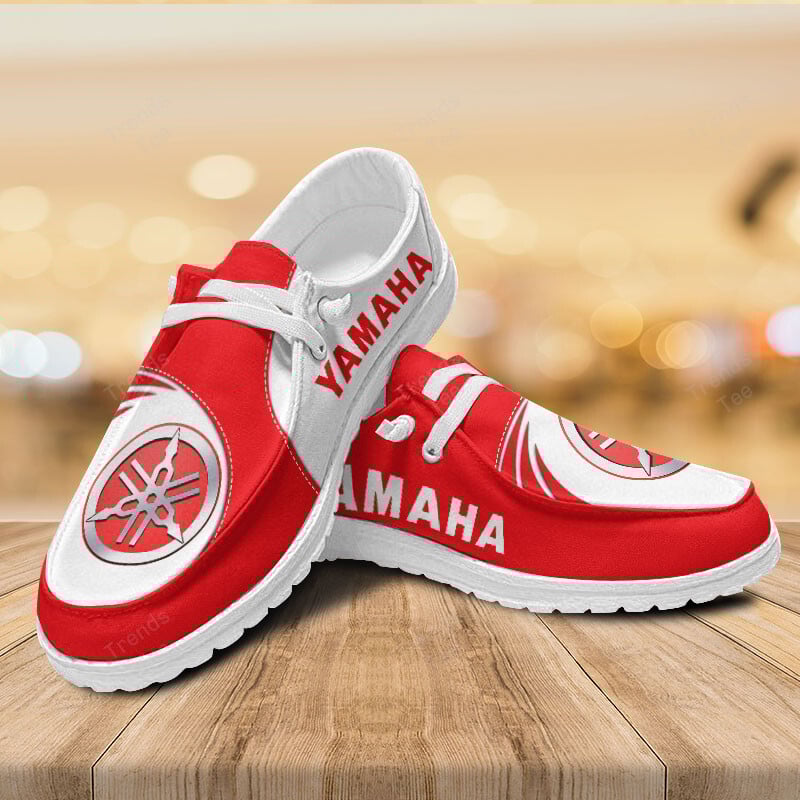 Yamaha Personalized Hey Dude Sports Shoes Custom Name Design Perfect Gift For Fans - Famjoys Yamaha Personalized Hey Dude Sports Shoes Custom Name Design Perfect Gift For Fans - Famjoys