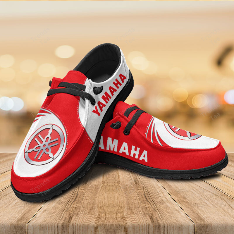 Yamaha Personalized Hey Dude Sports Shoes Custom Name Design Perfect Gift For Fans - Famjoys Yamaha Personalized Hey Dude Sports Shoes Custom Name Design Perfect Gift For Fans - Famjoys