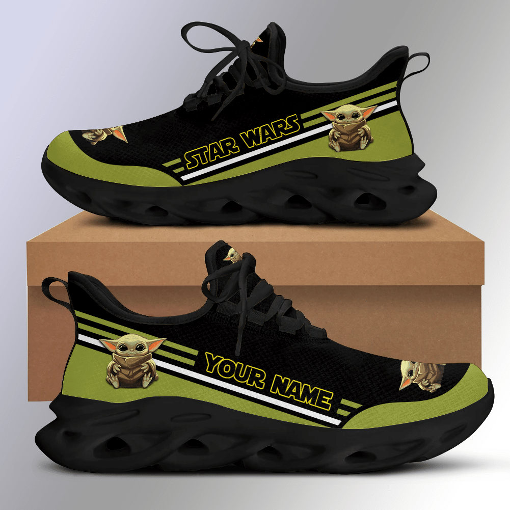 Yoda Custom Name OW Shoes - v3 - Famjoys Yoda Custom Name OW Shoes - v3 - Famjoys