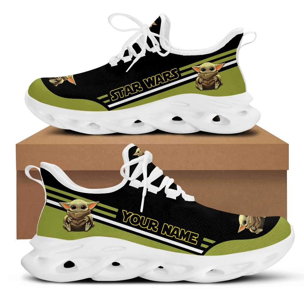 Yoda Custom Name OW Shoes - v3 - Famjoys Yoda Custom Name OW Shoes - v3 - Famjoys