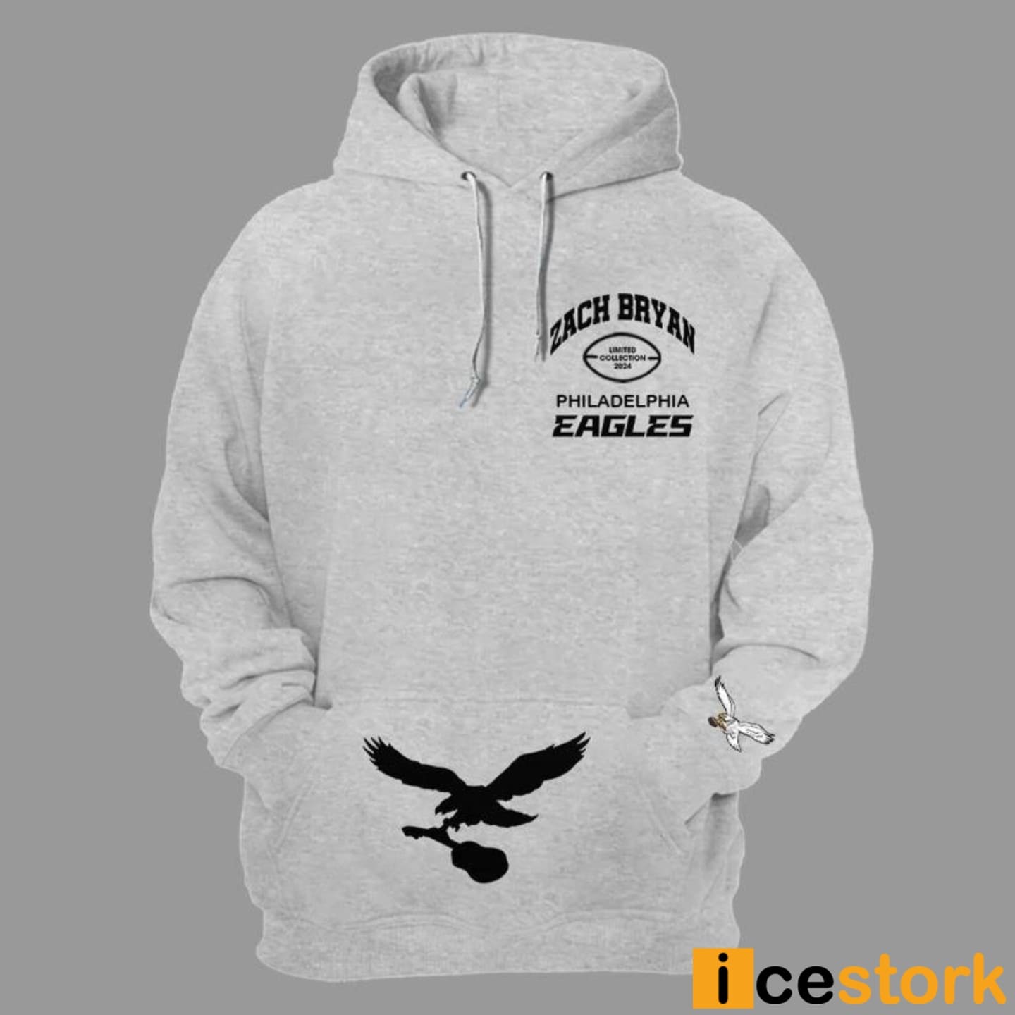 Zach Bryan Eagles Hoodie - Famjoys Zach Bryan Eagles Hoodie - Famjoys