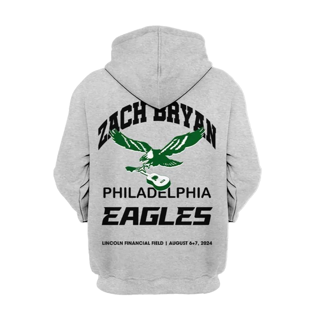 Zach bryan x Eagles Hoodie s - Famjoys Zach bryan x Eagles Hoodie s - Famjoys