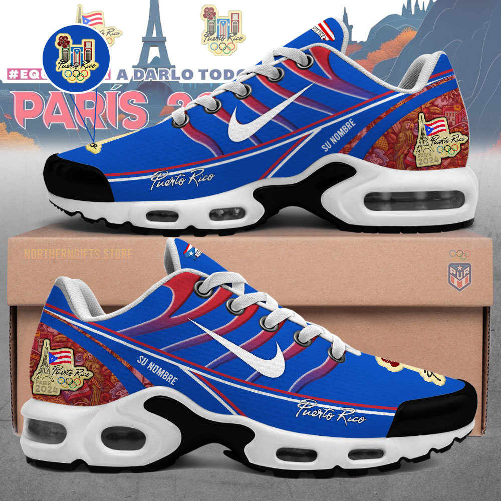 Zapatos con nombre personalizado de Puerto Rico de edición limitada para fanáticos NT07082409ID10DS10 - Famjoys Zapatos con nombre personalizado de Puerto Rico de edición limitada para fanáticos NT07082409ID10DS10 - Famjoys