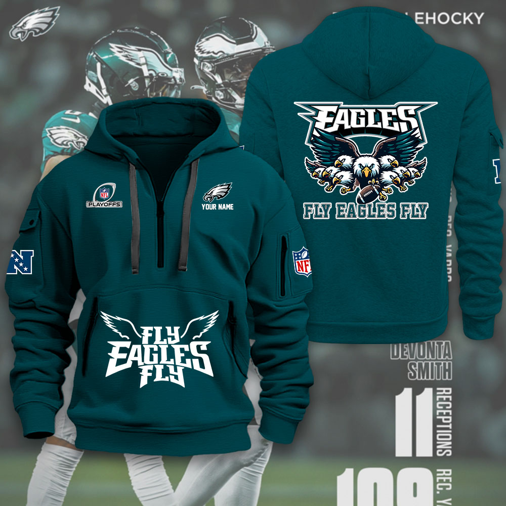 ZJZNVM12321Eag Heavy Hoodie - Famjoys ZJZNVM12321Eag Heavy Hoodie - Famjoys
