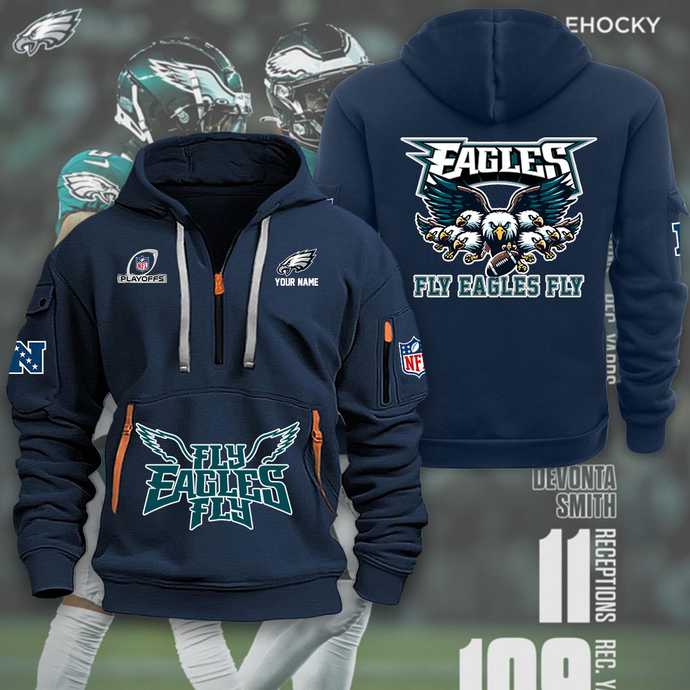 ZJZNVM12321Eag Heavy Hoodie - Famjoys ZJZNVM12321Eag Heavy Hoodie - Famjoys