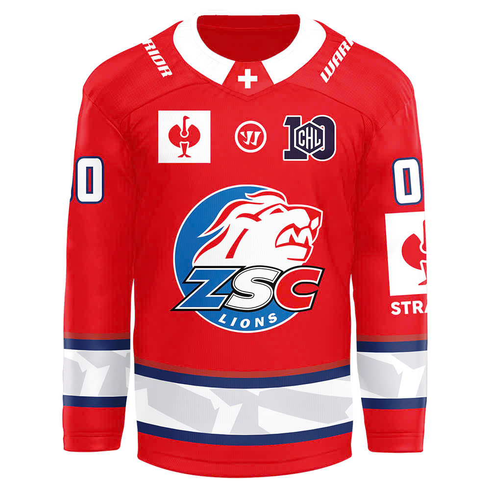 ZSC Lions Schweizer Meister 2025 CHL Champions Jersey - Famjoys ZSC Lions Schweizer Meister 2025 CHL Champions Jersey - Famjoys