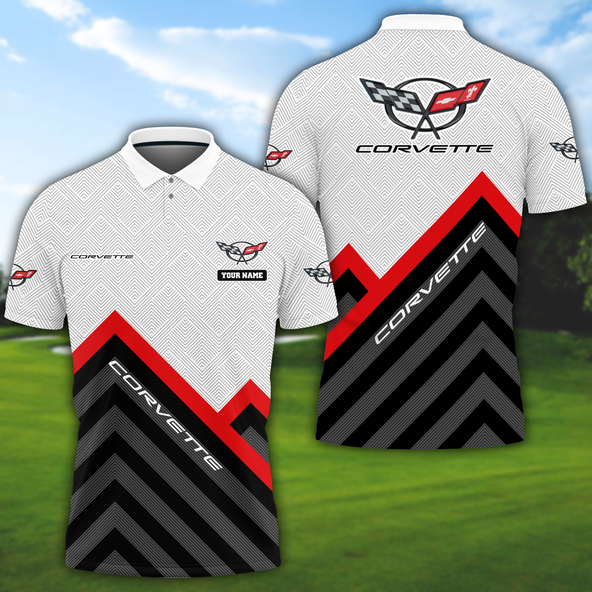ZSPLPC1422 Chevrolet Corvette C5 Polo Shirt - Famjoys ZSPLPC1422 Chevrolet Corvette C5 Polo Shirt - Famjoys